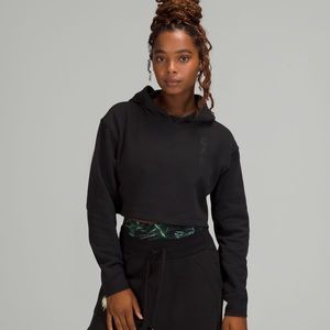 lululemon all yours cropped hoodie - team Canada